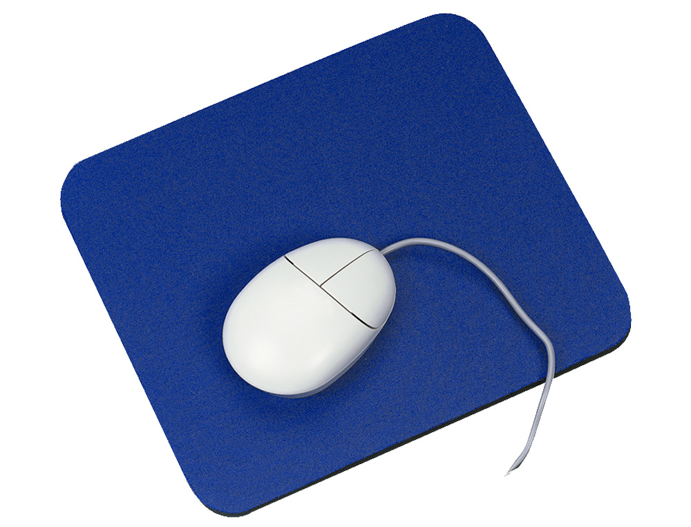 TAPIS SOURIS Q-CONNECT STANDARD ANTIDRAPANT COLORIS BLEU